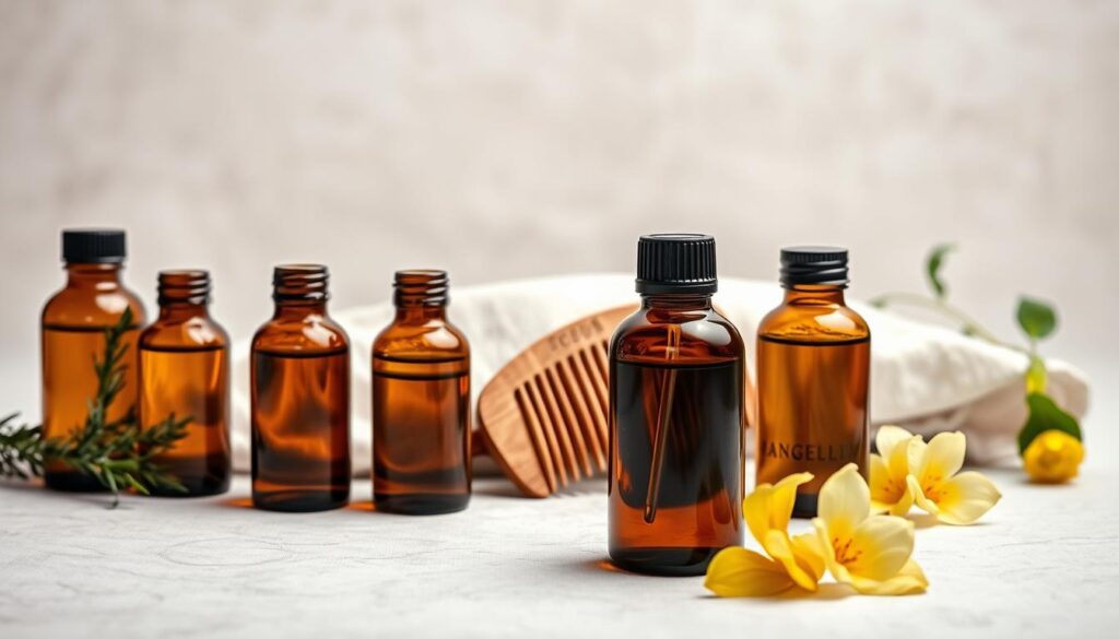 aromaterapia para cabello masculino