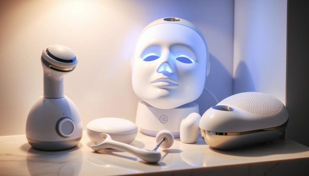 dispositivos caseros para el cuidado de la piel facial
