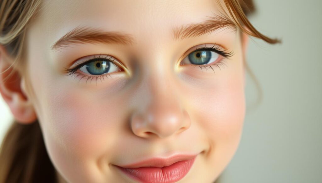maquillaje sutil niñas