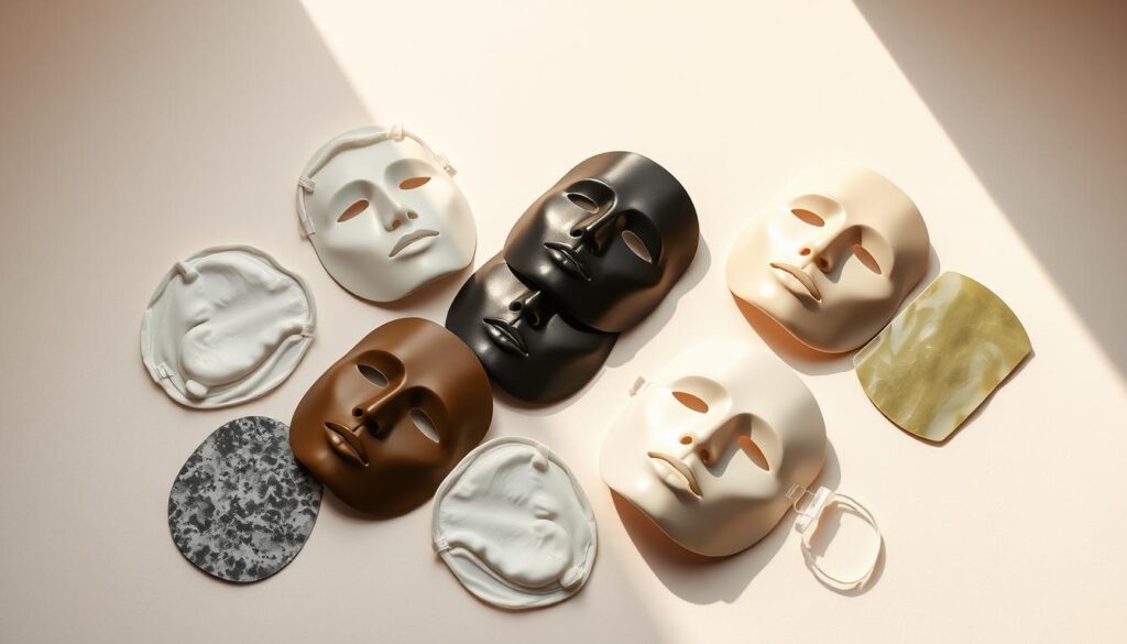 máscarillas faciales estratégicas